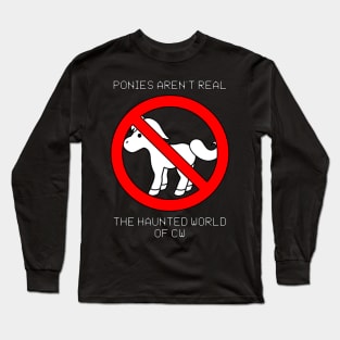 Haunted World of CW No Pony Symbol Long Sleeve T-Shirt